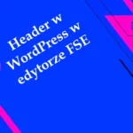 Header w WordPress FSE